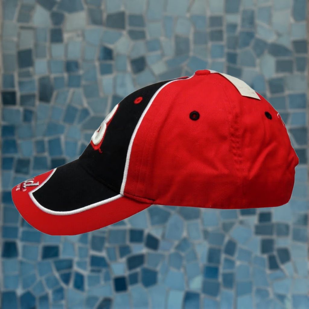 NASCAR Bud Racing Nascar Dale Earnhardt Jr #8 Red White Black Trucker Cap Hat AP Action Mens Adjustable Multi-Color Cotton Beer Trucker Hat NASCAR Cap Size ONE SIZE - 1 Thumbnail