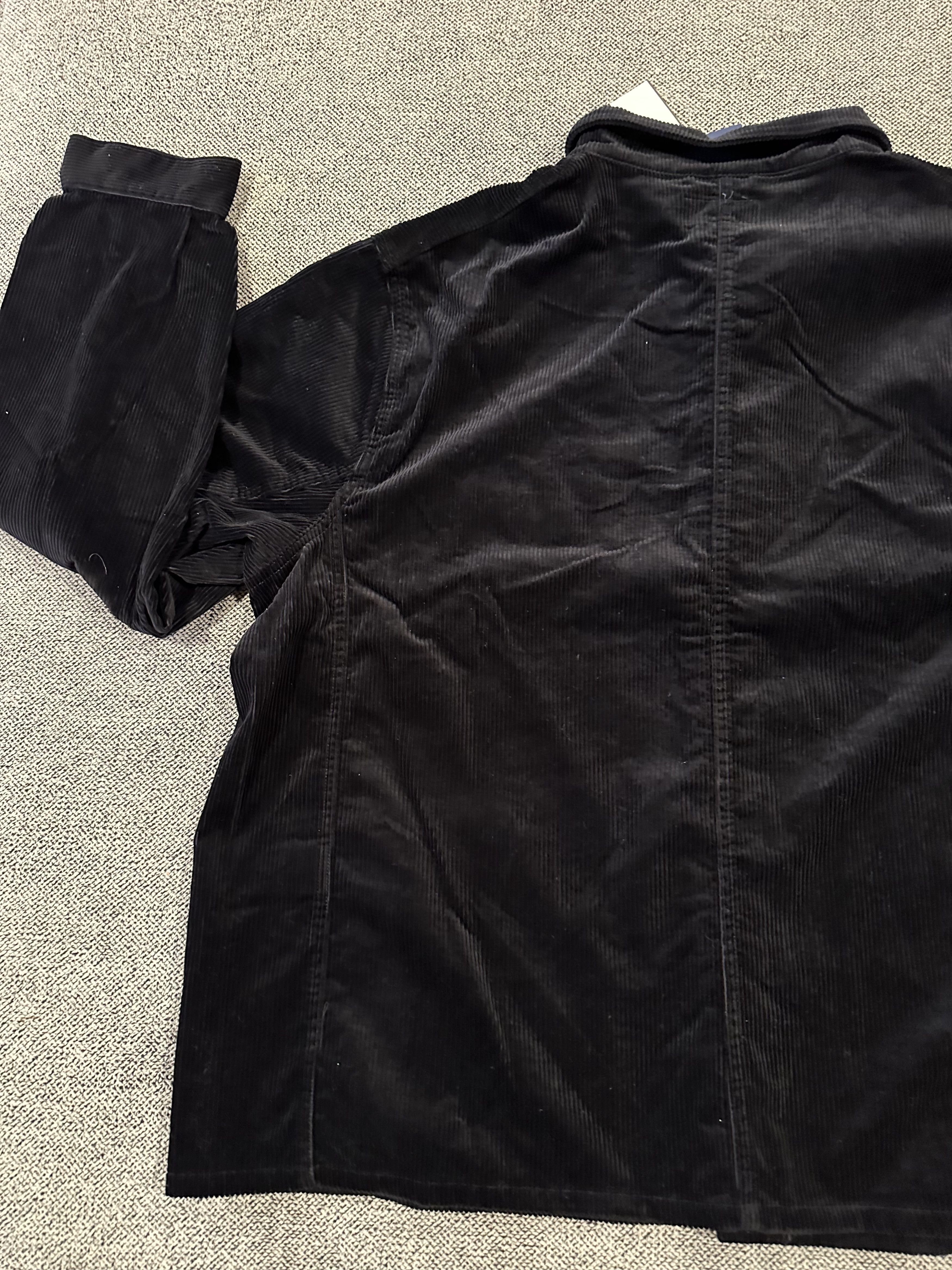 Polo Ralph Lauren POLO RALPH LAUREN Black Cotton-Corduroy Jacket $250 Size 2XL Size US XXL / EU 58 / 5 - 6 Thumbnail