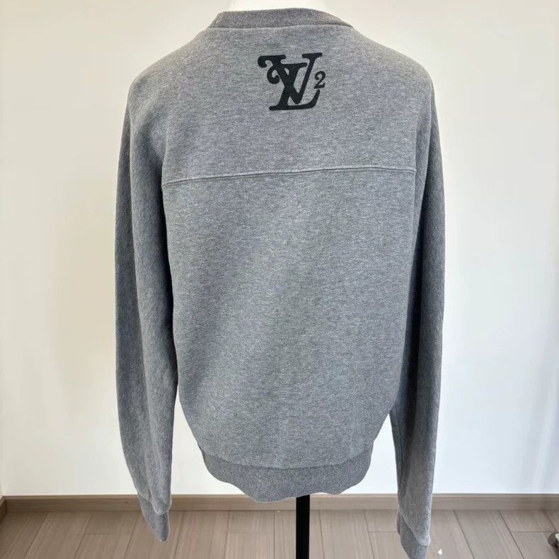 Louis Vuitton Louis Vuitton Grey Pullover Sweatshirt Size US XS / EU 42 / 0 - 2 Thumbnail