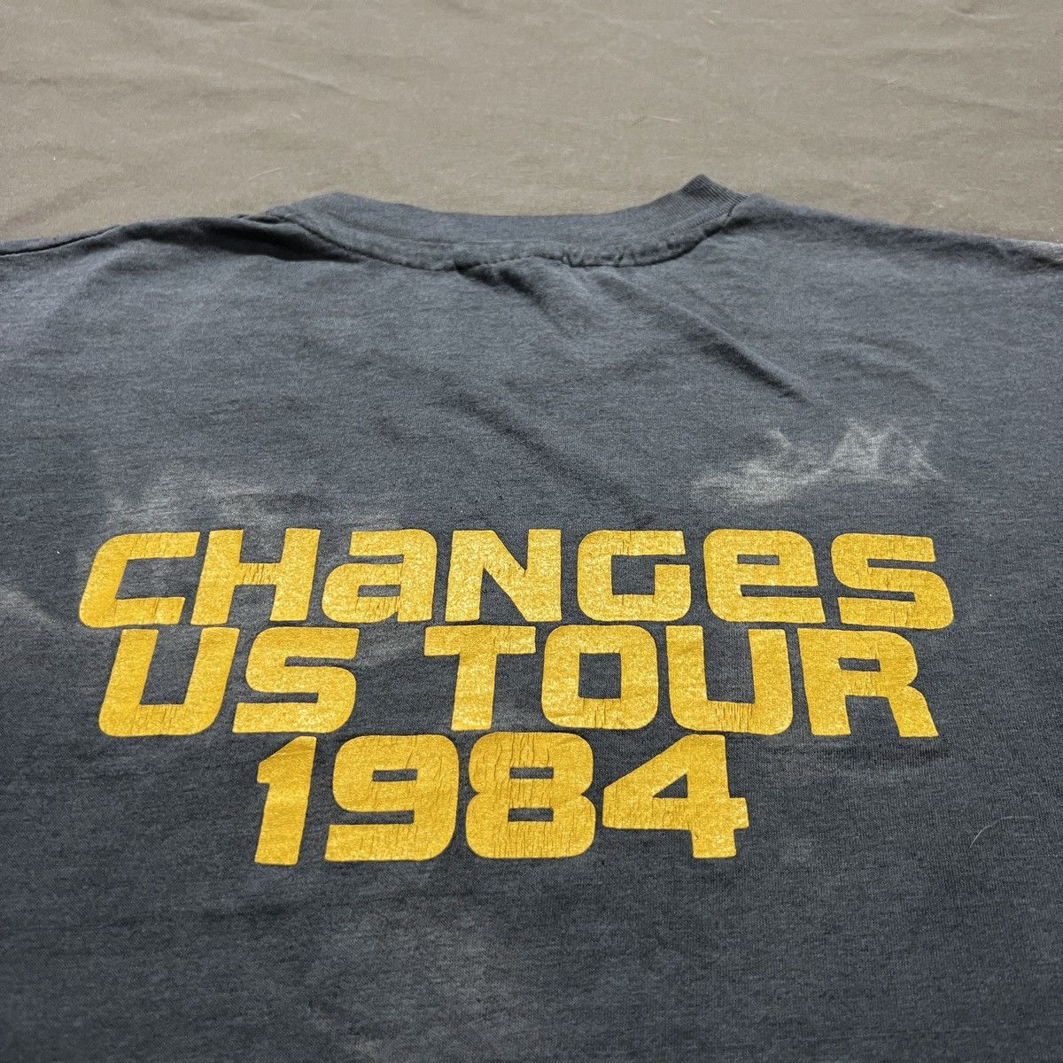Band Tees Vintage 80s Yes Changes US Tour 1984 Progressive rock Faded Size US XL / EU 56 / 4 - 11 Thumbnail