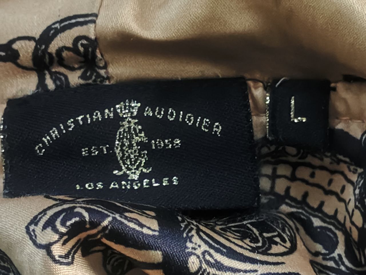 Christian Audigier Christian Audigier Y2K Zip Up Hoodie Size US L / EU 52-54 / 3 - 6 Thumbnail