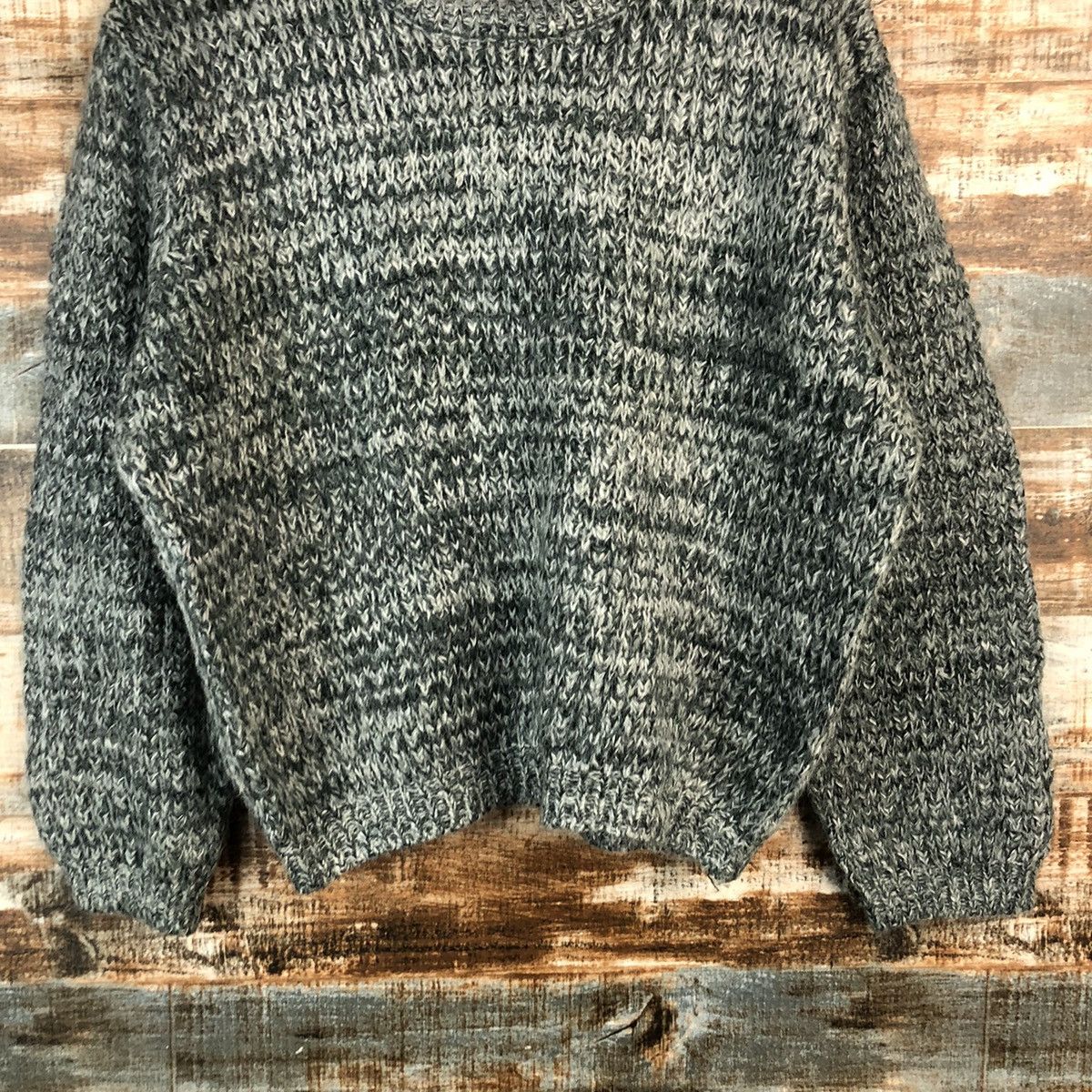 Homespun Knitwear × Japanese Brand Elle Piere vintage Grey Knitwear #A2353 Size M / US 6-8 / IT 42-44 - 3 Thumbnail