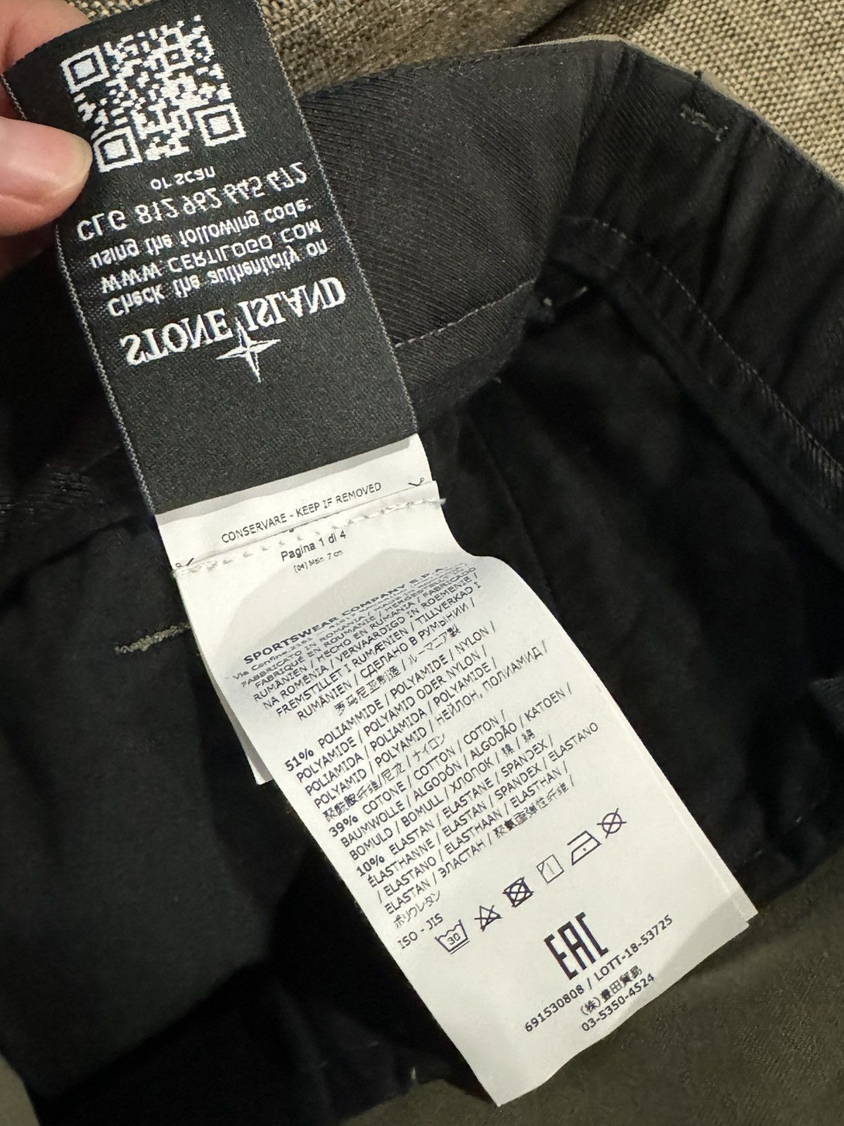 Stone Island Stone Island Cargo Pants Size US 30 / EU 46 - 4 Thumbnail