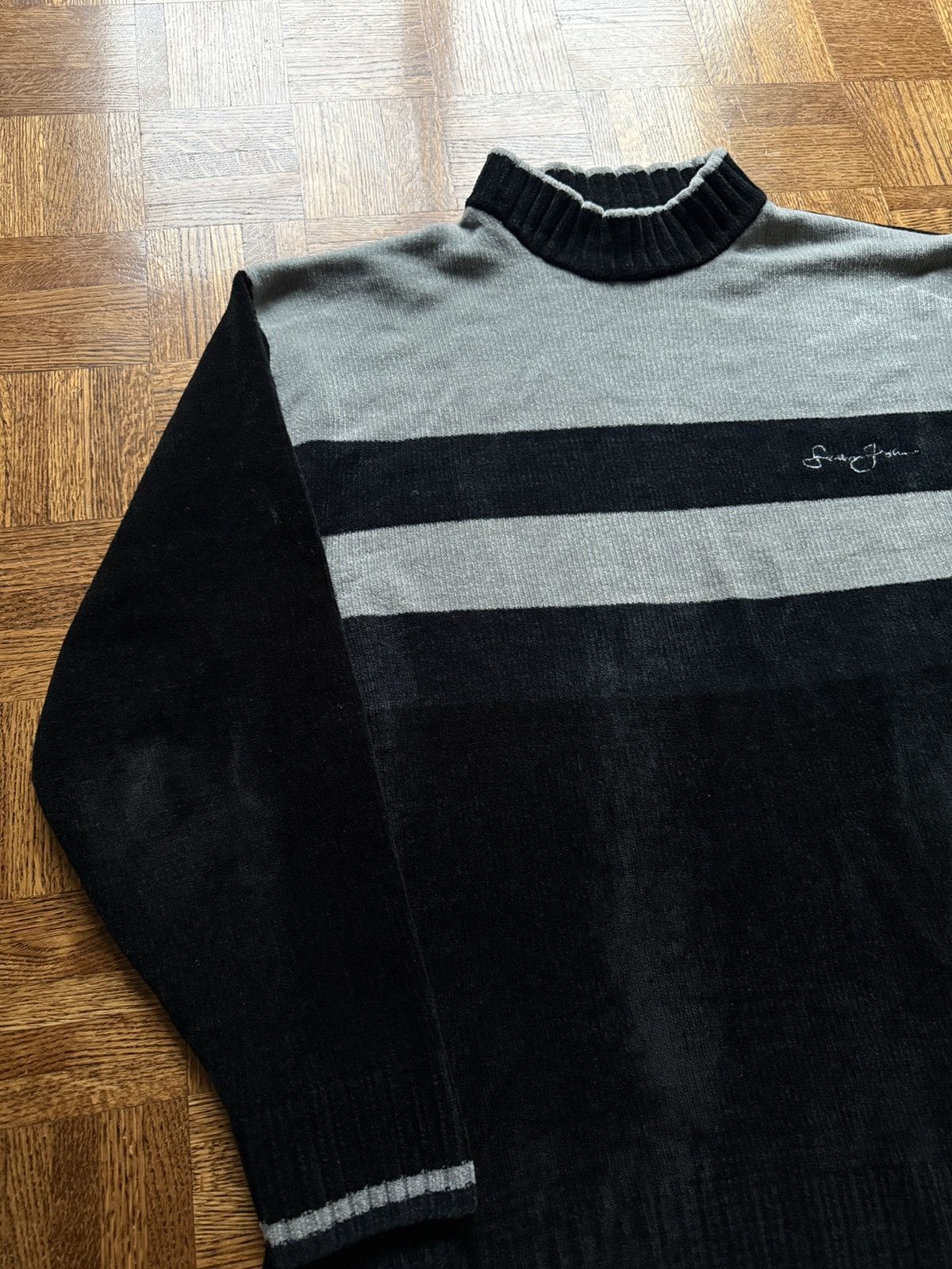 Sean John Vintage Y2K Sean John Mockneck Pullover Sweater Size US XXL / EU 58 / 5 - 3 Thumbnail