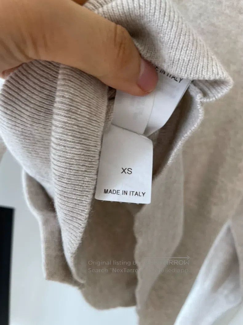 Brunello Cucinelli Brunello Cucinelli Ladies Cashmere Wool V-neck Knit Cardig Size XS / US 0-2 / IT 36-38 - 7 Thumbnail