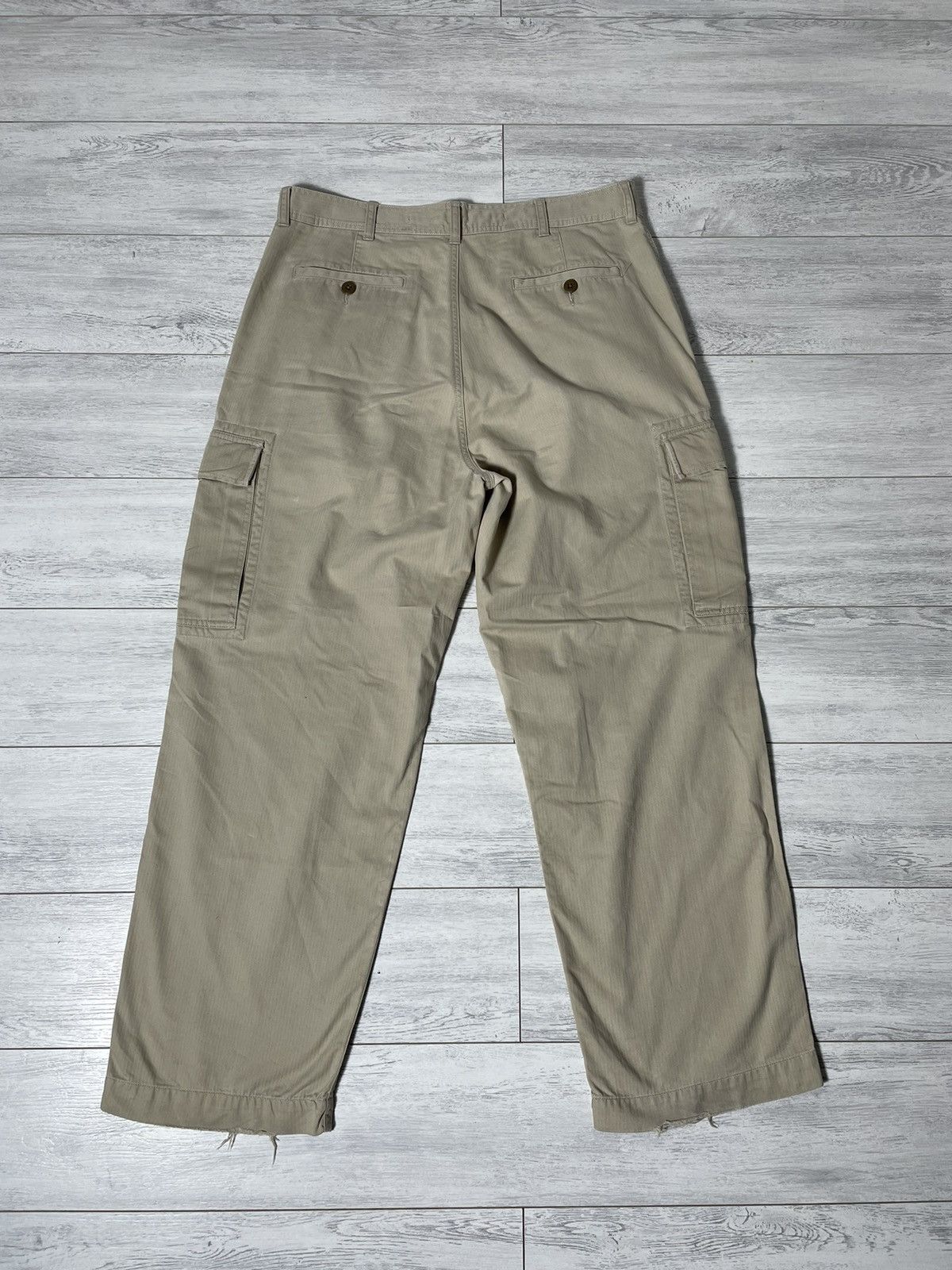 Japanese Brand × Polo Ralph Lauren Polo Ralph Lauren Vintage Cargo Pants Size US 36 / EU 52 - 11 Thumbnail