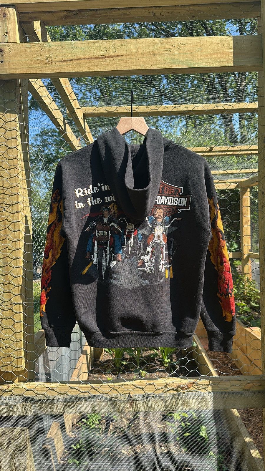 4GSELLER × Harley Davidson × Vintage 80's Harley Davidson Hoodie Size US M / EU 48-50 / 2 - 3 Thumbnail