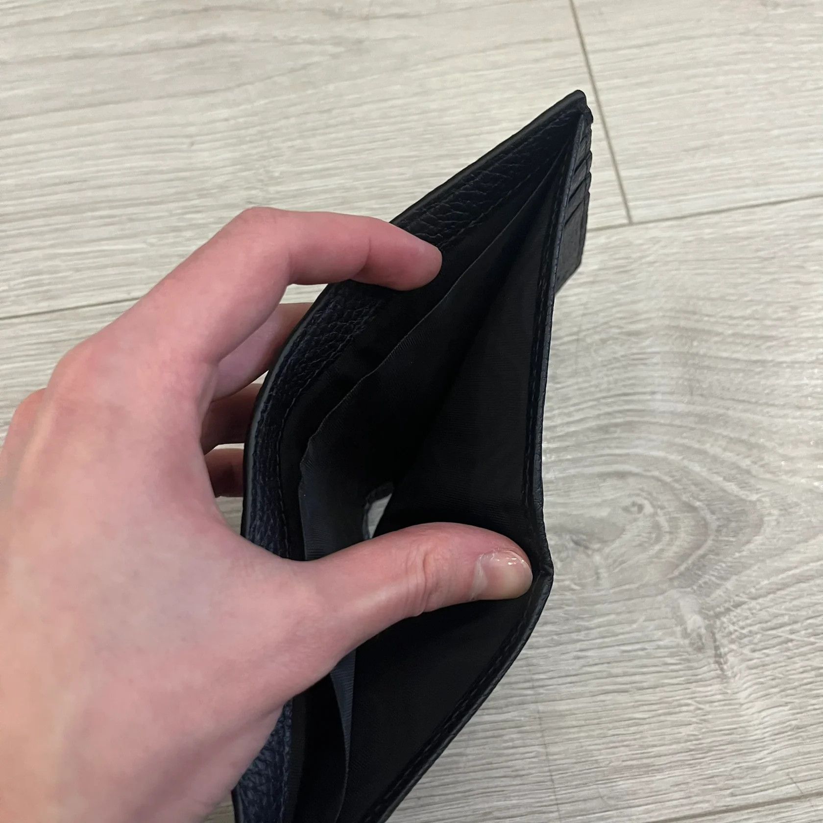 Gucci Gucci Jumbo GG Bi-Fold Leather Wallet Size ONE SIZE - 6 Thumbnail