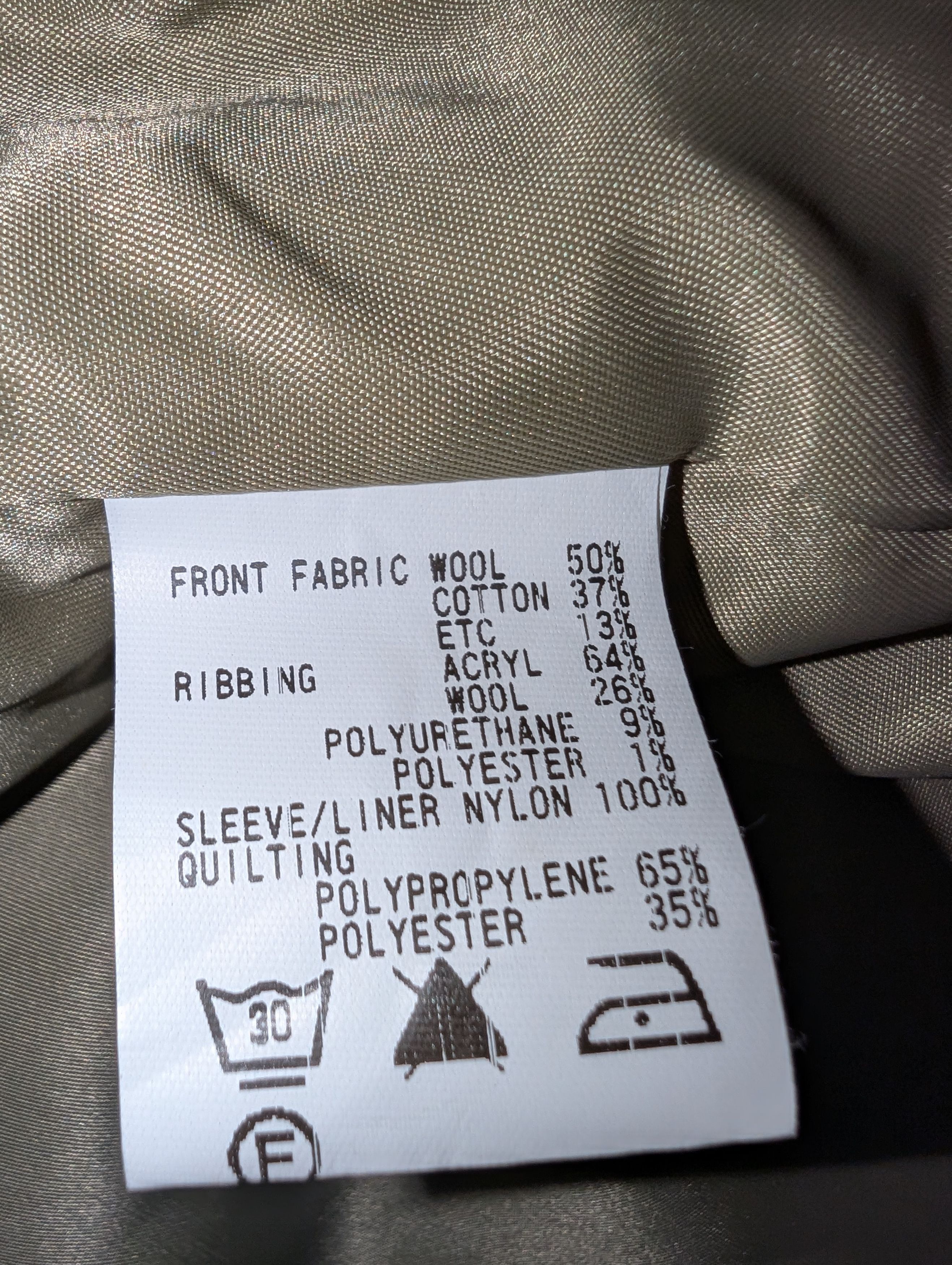 FDMTL FDMTL COAT WITH THINSULATE Size US L / EU 52-54 / 3 - 7 Thumbnail