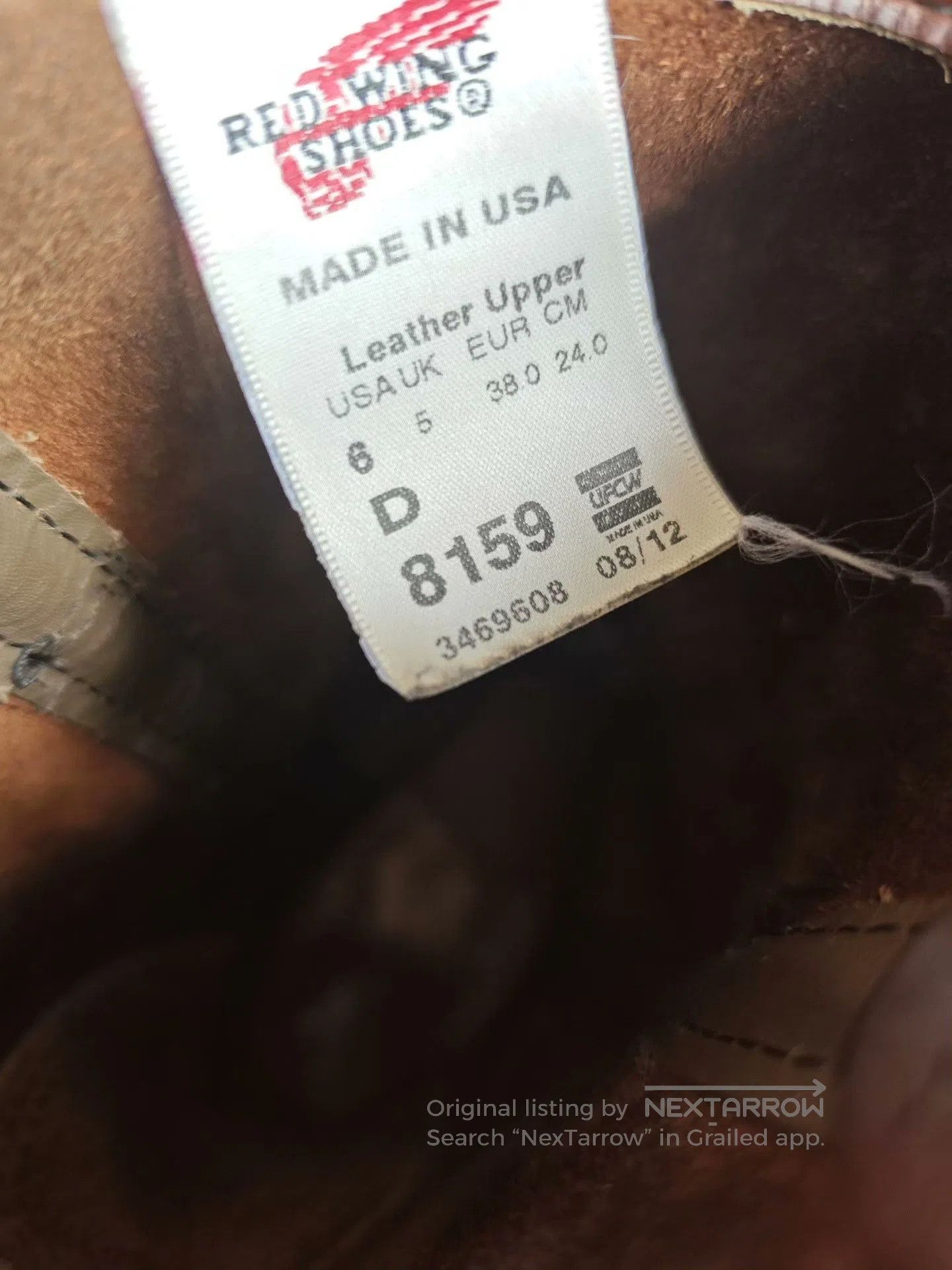 Red Wing Redwing 8159 Western Cowboy Boots. Size US 6 / IT 36 - 8 Thumbnail
