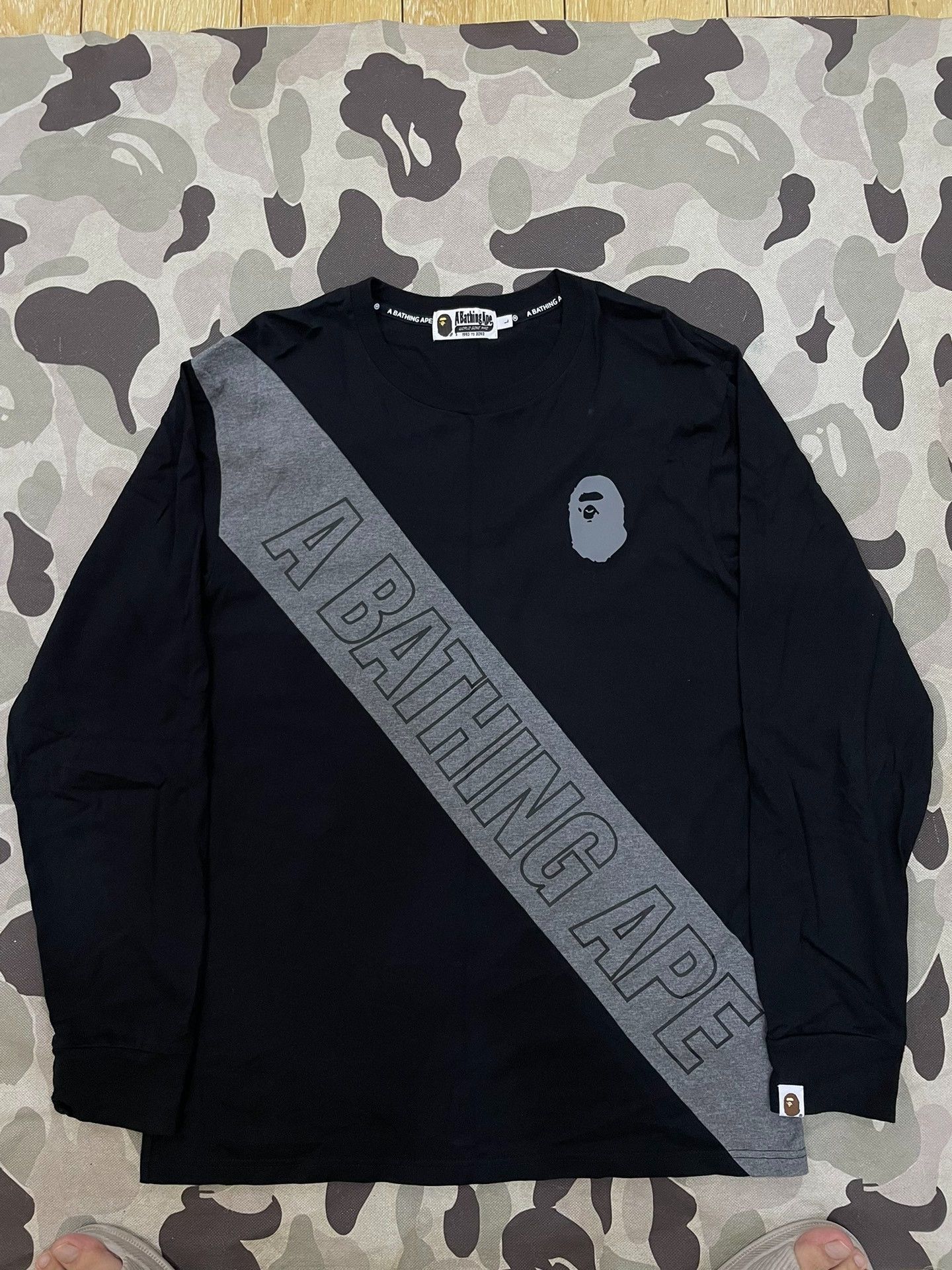 Bape Bape T Multi Shark Long Sleeve Tee Size US L / EU 52-54 / 3 - 1 Thumbnail
