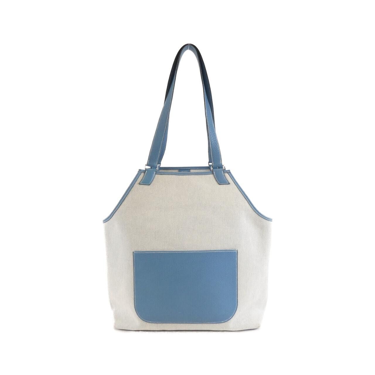 Hermes Hermès Jardiniere Toil H Taurillon Clémence Shoulder Bag Canvas Shoulder Bag DUTY FREE for USA