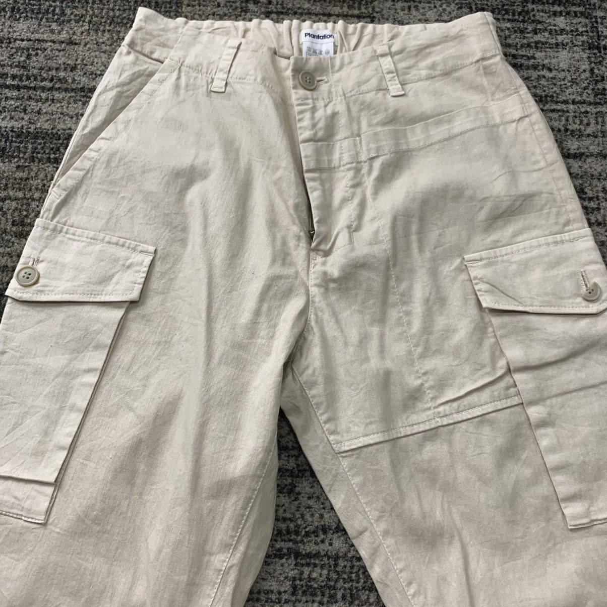 Issey Miyake × Japanese Brand Plantation By Issey Miyake Cargo Pants Japanese Brand Size US 30 / EU 46 - 2 Thumbnail