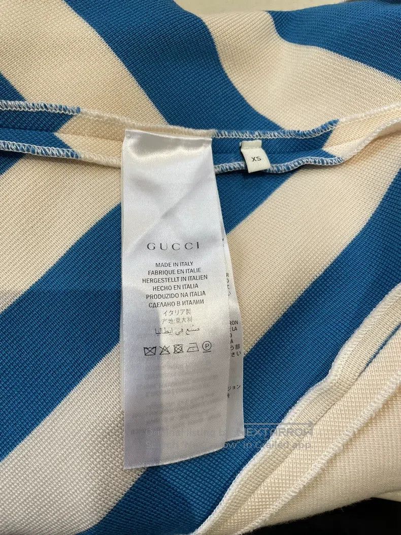 Gucci Gucci Blue and white striped cardigan coat Size XS / US 0-2 / IT 36-38 - 6 Thumbnail