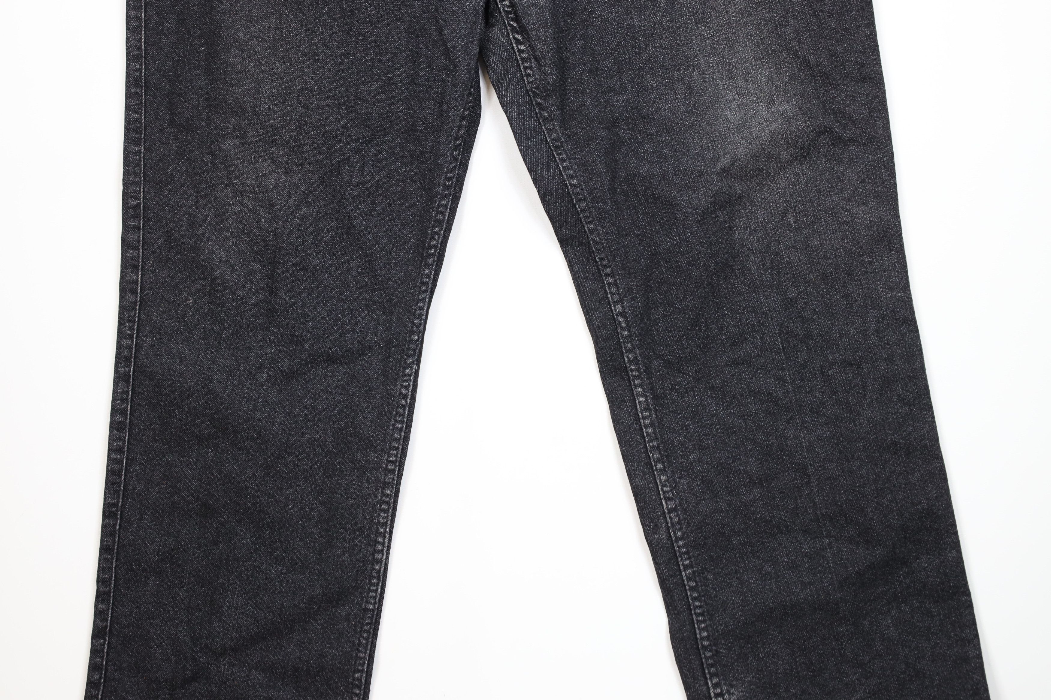 Levi's Vintage 90s Levis Relaxed Fit Denim Jeans Black USA Size US 40 / EU 56 - 3 Thumbnail