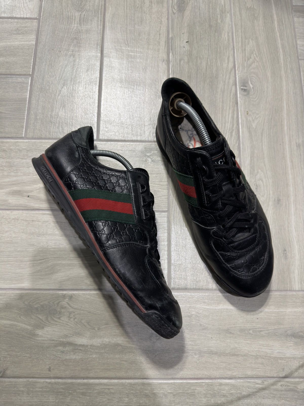 Gucci Gucci SL73 Leather Lace up shoes Grailed