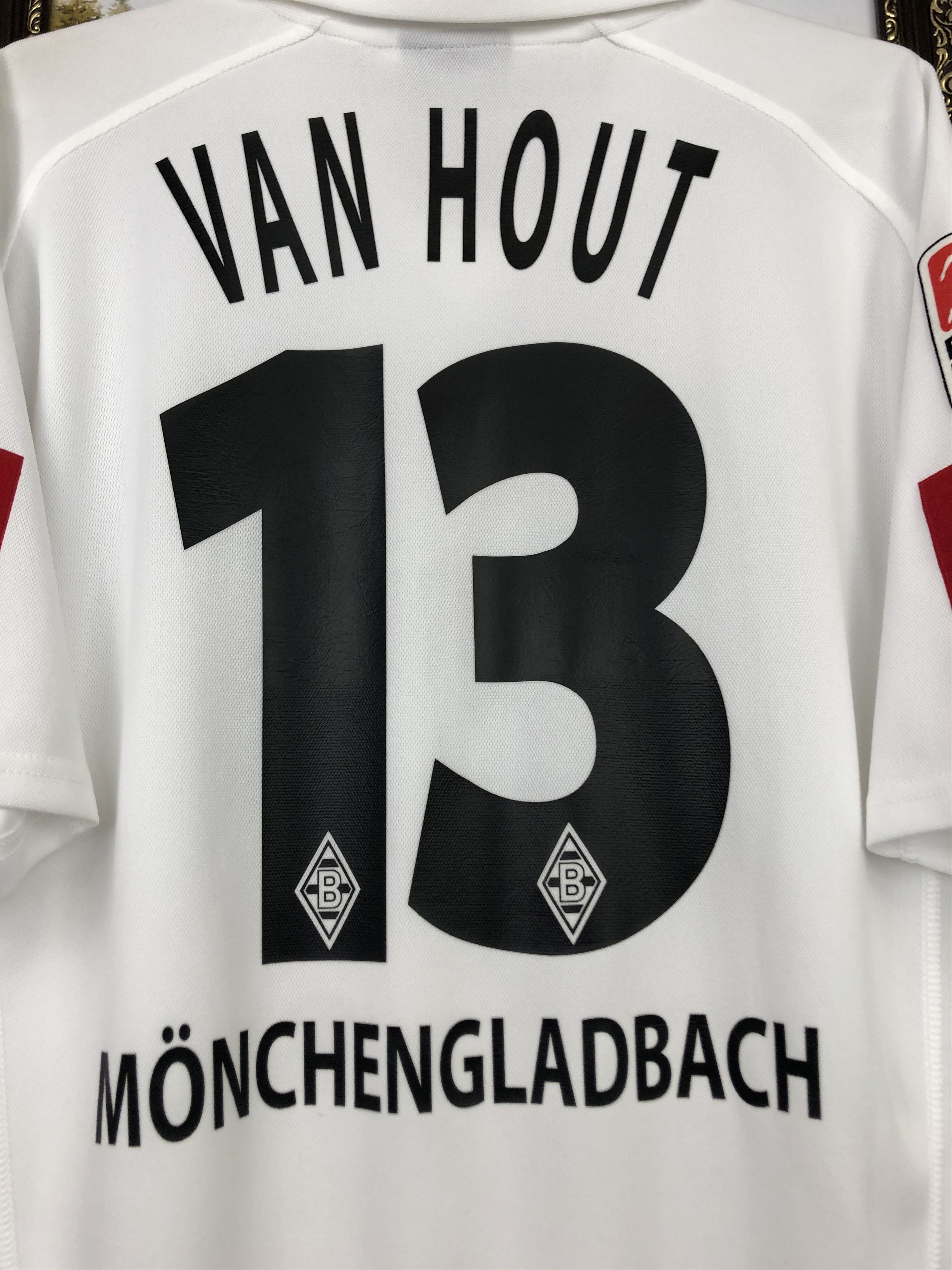 Vintage Borussia Mönchengladbach shirt Van Hout Jersey Tee Hype Size US XL / EU 56 / 4 - 12 Thumbnail