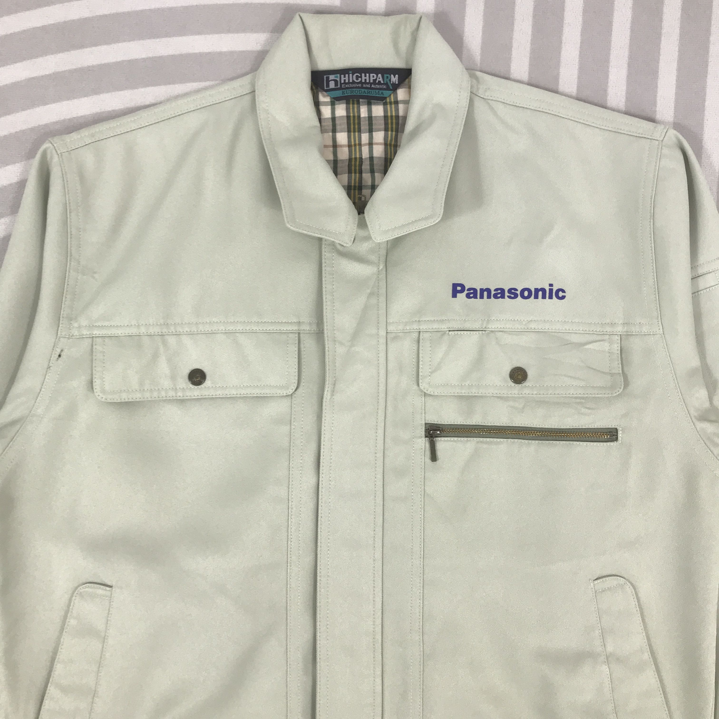 Japanese Brand Vintage Panasonic Japan uniform Jacket K75B4 Size US L / EU 52-54 / 3 - 4 Thumbnail