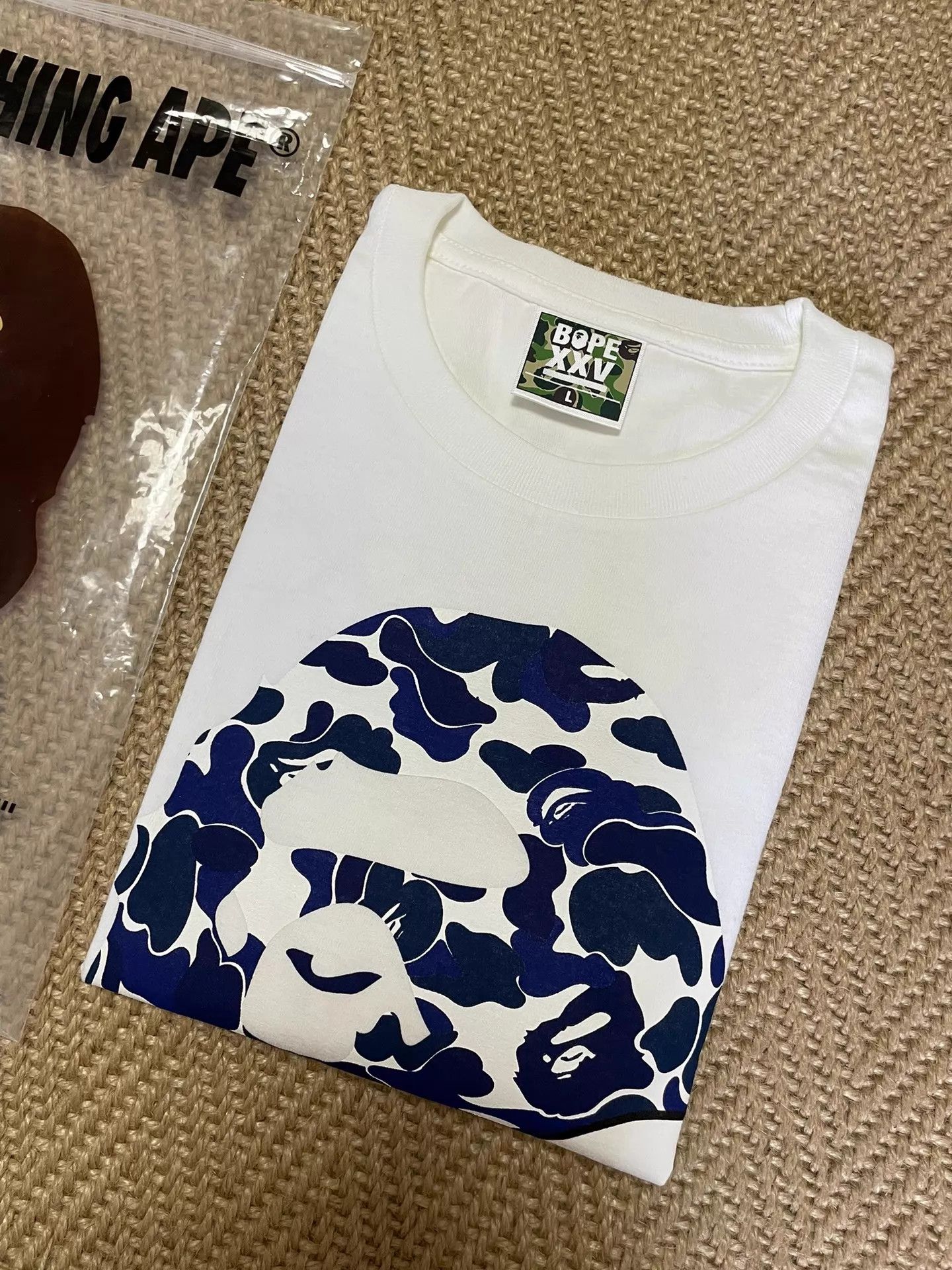 Bape BAPE XXV 25th Official Camo SS T-Shirt L New Size US L / EU 52-54 / 3 - 3 Thumbnail