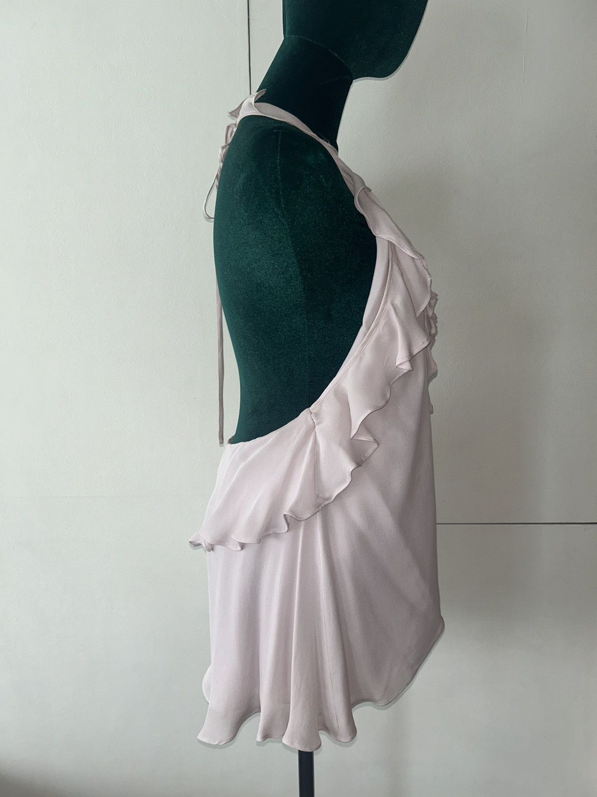 Designer × L'AGENCE Flowy backless halter pink l’agence Size L / US 10 / IT 46 - 4 Thumbnail