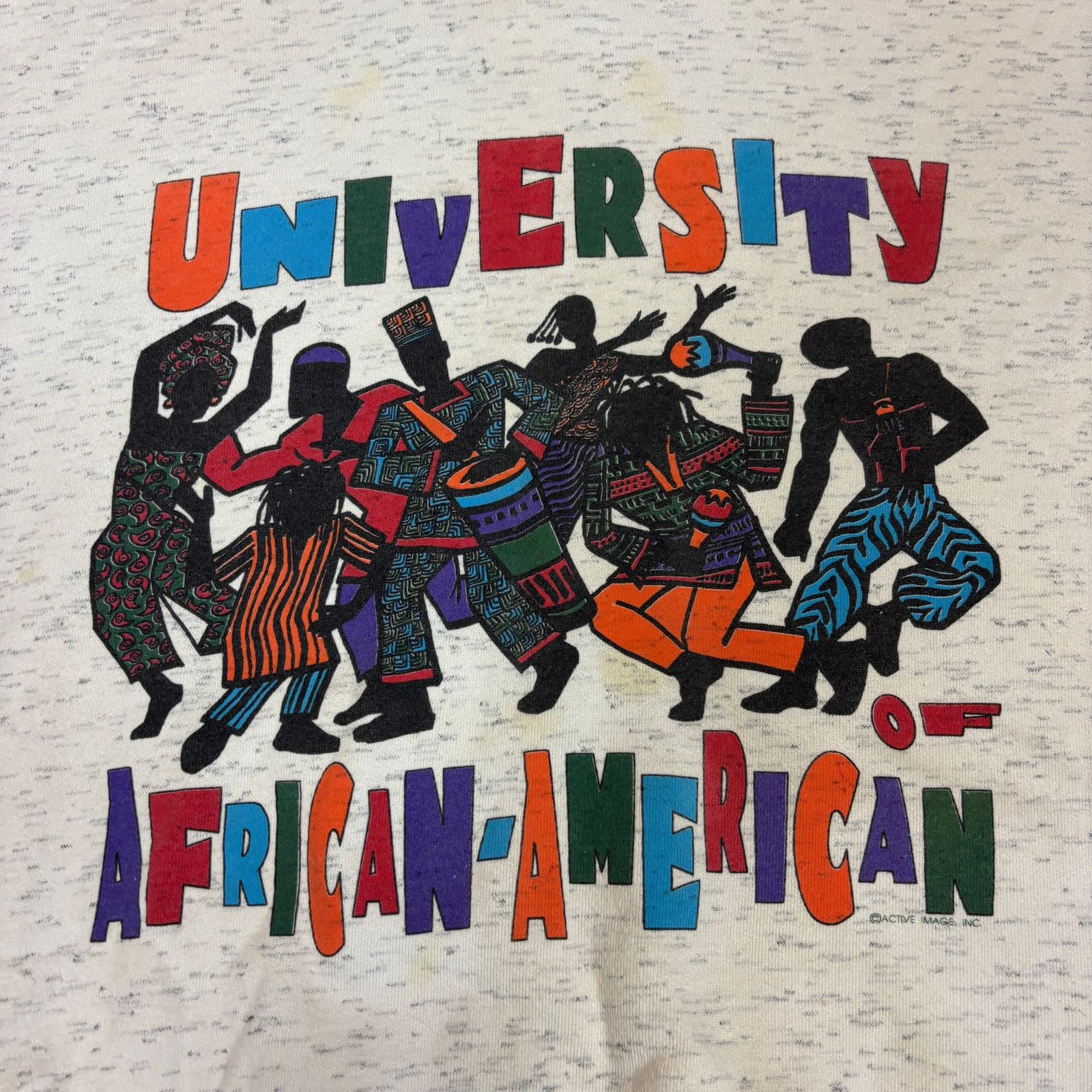 Vintage Vintage University of African American HBCU Hoodie Men's L Size US L / EU 52-54 / 3 - 3 Thumbnail
