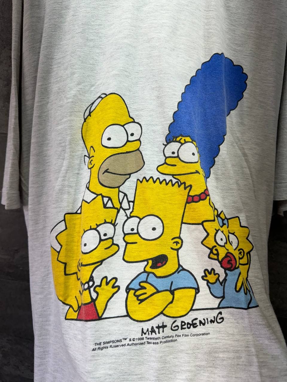 Cartoon Network 1998 Simpsons Family T-Shirt Size US XL / EU 56 / 4 - 6 Thumbnail