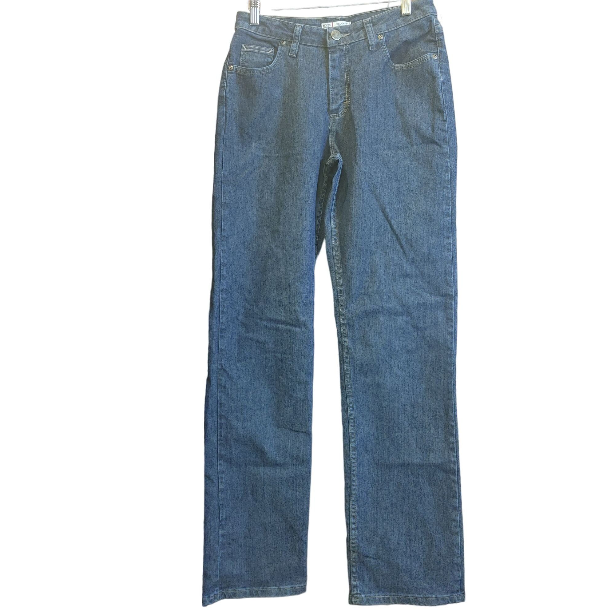 riders relaxed fit straight leg jeans
