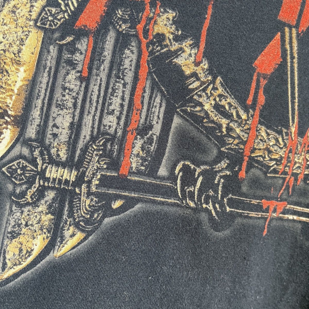Slayer × Vintage Slayer World Tour 2012-2013 Full Printed Rock TShirt Size US M / EU 48-50 / 2 - 9 Thumbnail