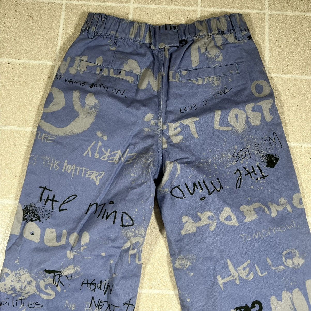 Urban Outfitters Urban Outfitters Pants Small Purple Allover Print Baggy Size US 27 - 4 Thumbnail