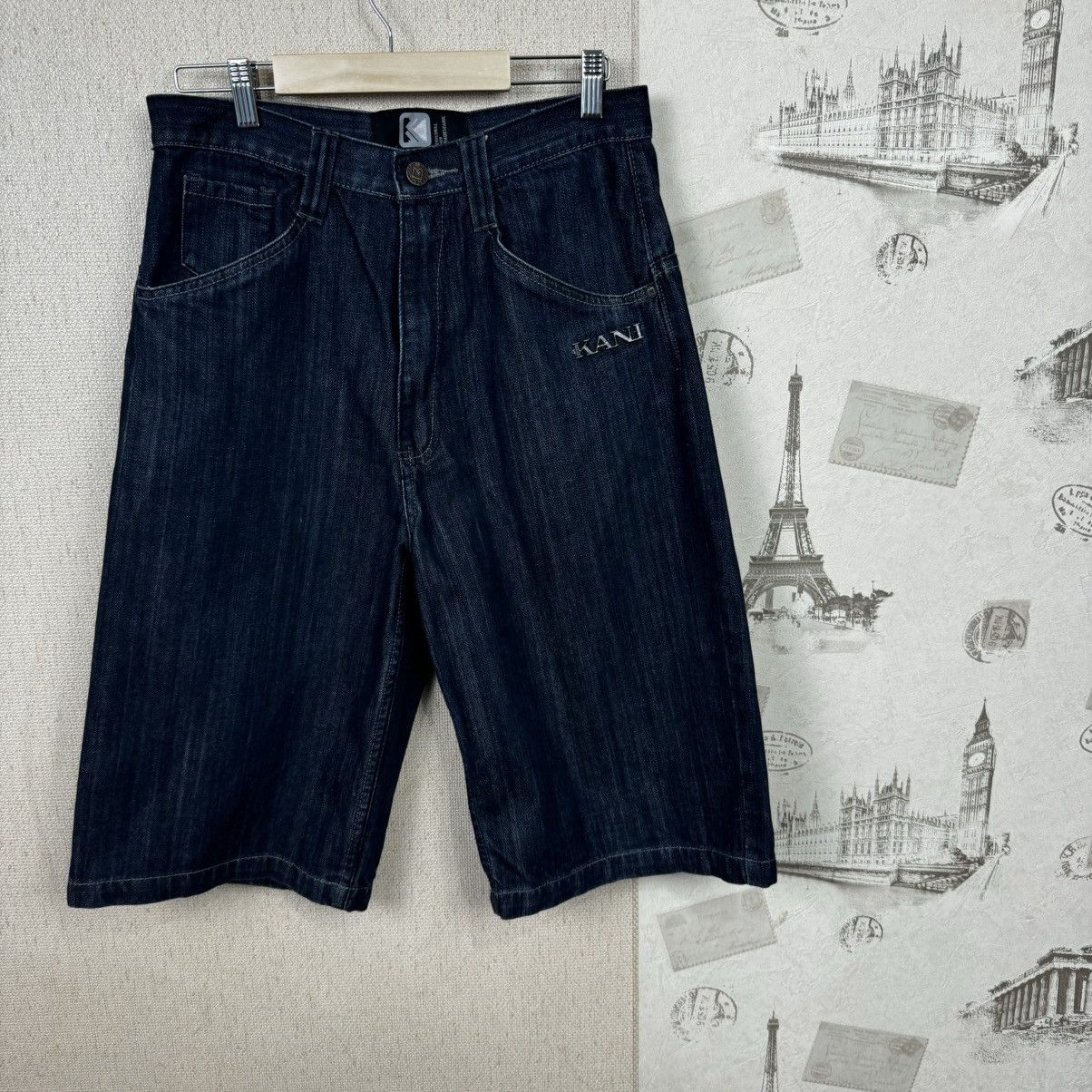 Karl Kani Vintage Karl Kani Shorts Denim 30 Streetwear Rap Jnco Size US 30 / EU 46 - 15 Thumbnail