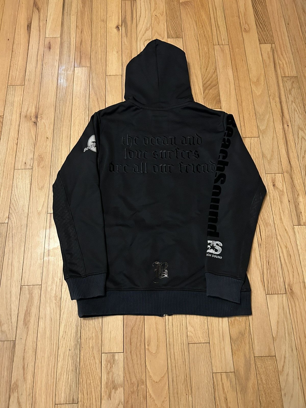 Number (N)ine Y2K Beach Sound Full Zip Hoodie Size US L / EU 52-54 / 3 - 3 Thumbnail