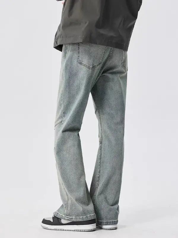 VIBE Vintage High Street Button Line Loose Jeans Size US 31 - 6 Thumbnail