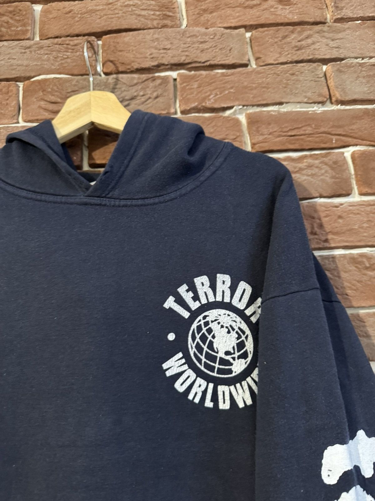 Band Tees Vintage 00s Terror Worldwide Fuck The Police Hoodie Band L Size US L / EU 52-54 / 3 - 6 Thumbnail