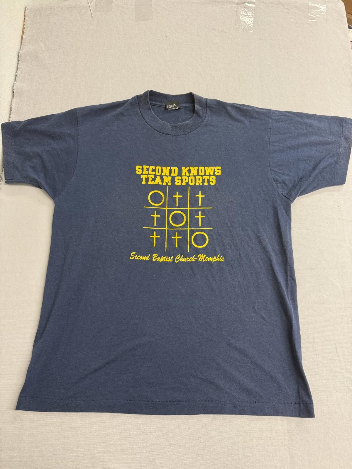 Other Vintage Second Baptist Church Memphis t-shirt Tic Tac Toe XL Size US XL / EU 56 / 4 - 1 Thumbnail