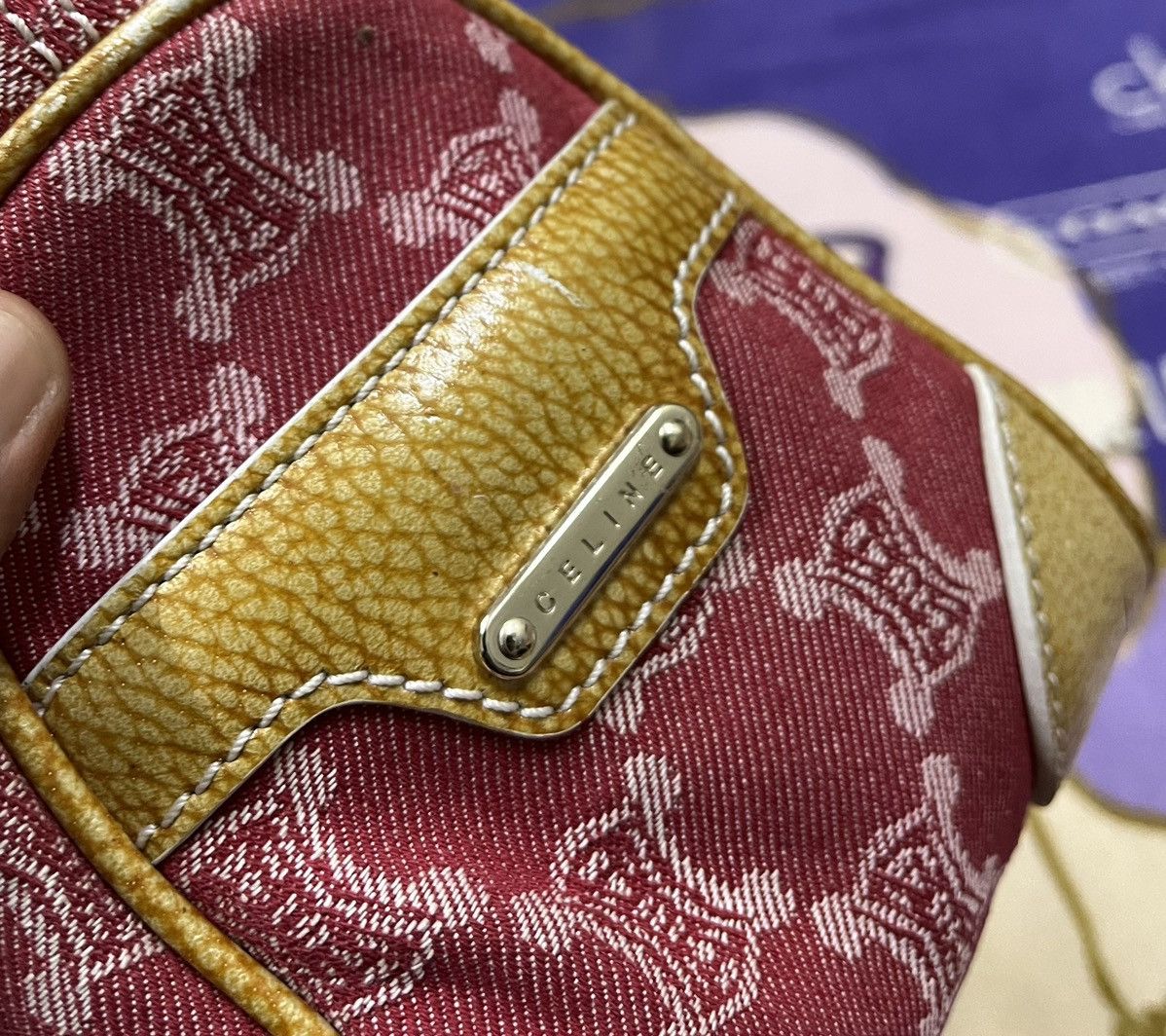 Celine Vintage CELINE PARIS Monogram Handbag x Rare Size ONE SIZE - 6 Thumbnail