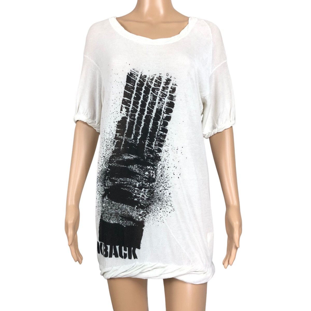 Hysteric Glamour Vintage Hysteric Glamour Kickback Mesh Top Pleated Shirt Size ONE SIZE - 7 Thumbnail