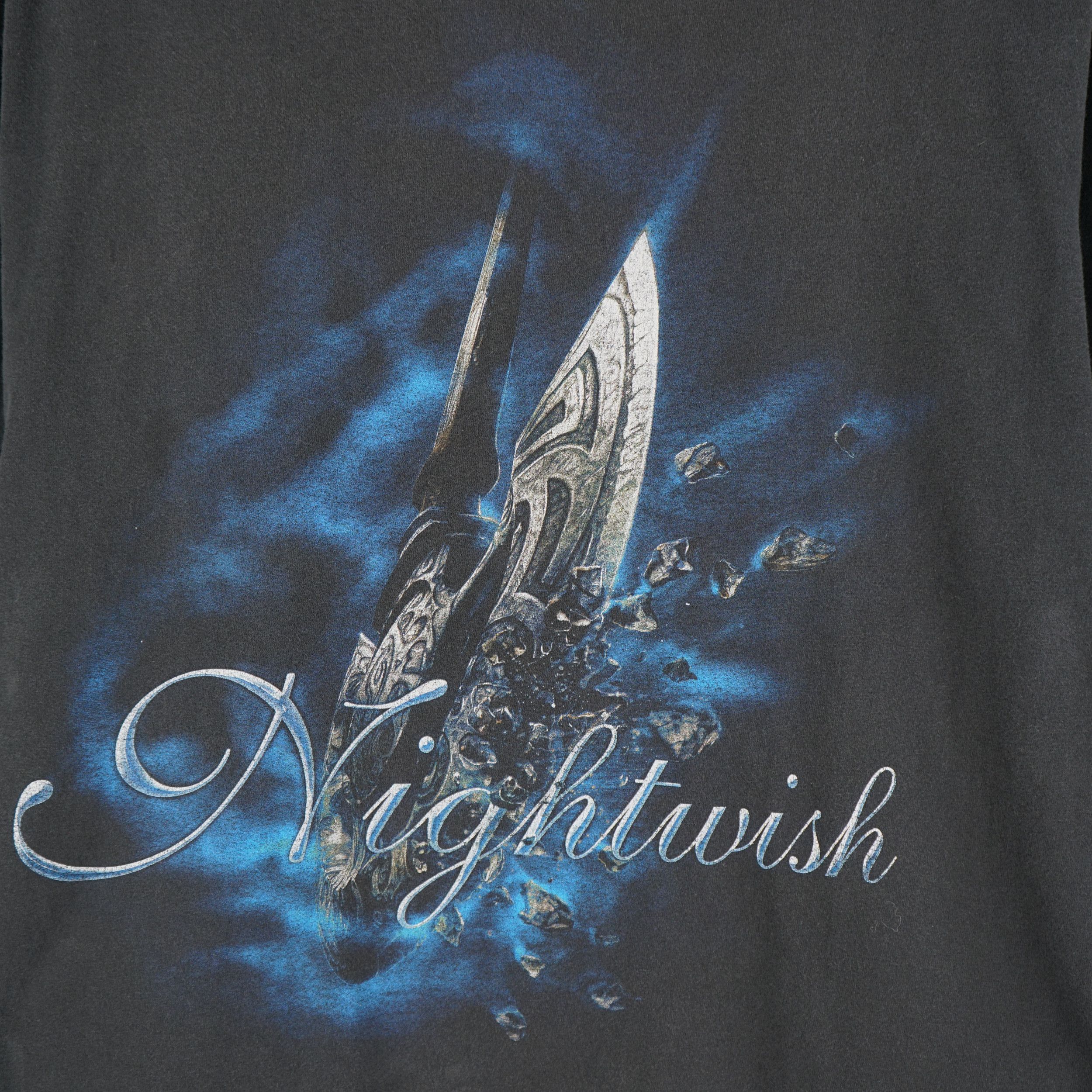 Band Tees × Vintage Vintage 2007 Nightwish Dark Passion Play T-Shirt Size US M / EU 48-50 / 2 - 2 Thumbnail