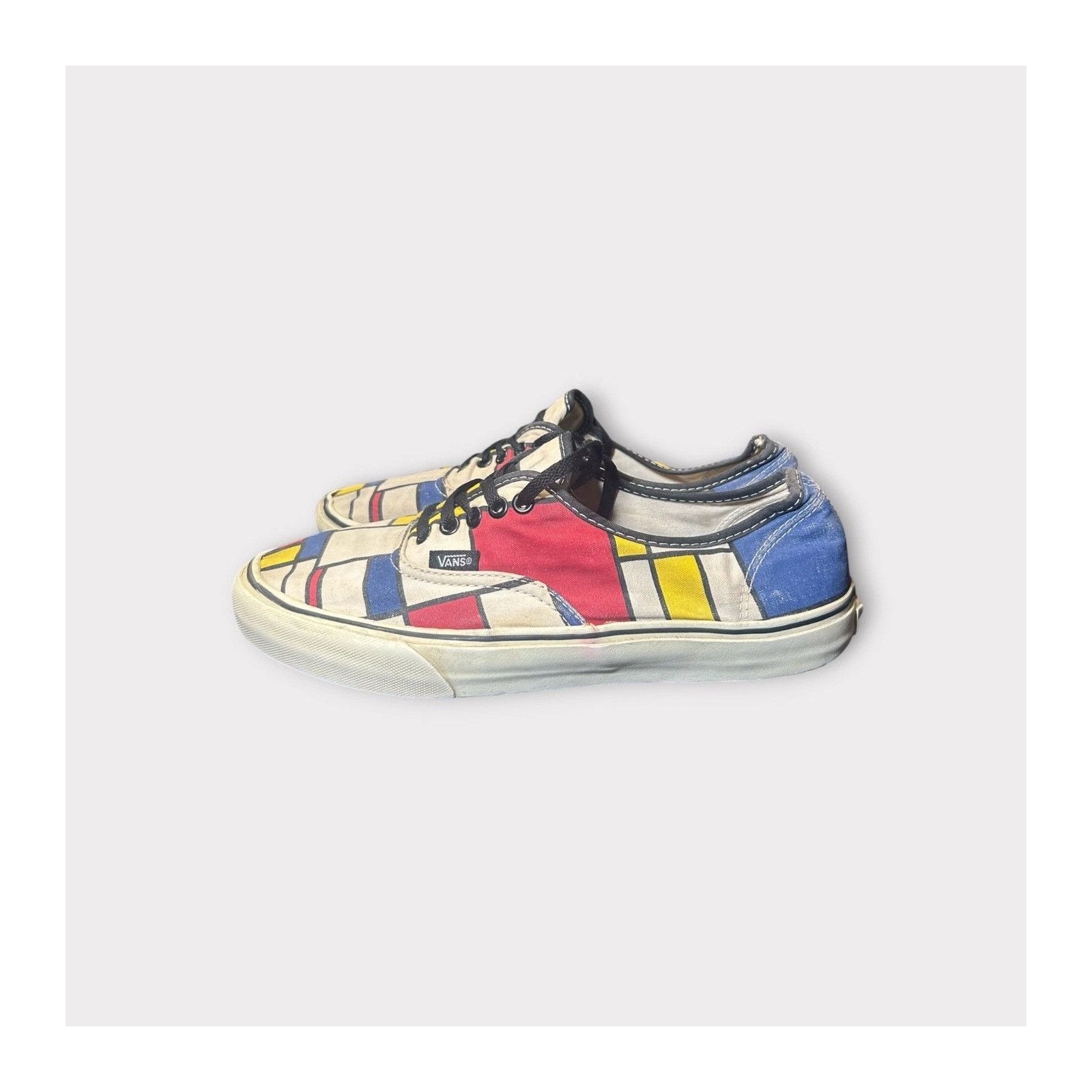 Vans Vans Custom Piet Mondrian Authentic Size Mens 11.5 Size US 11.5 / EU 44-45 - 3 Thumbnail