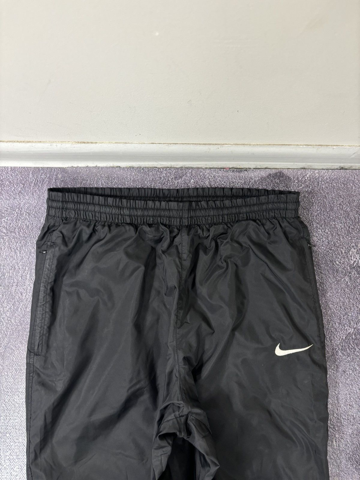 Nike Vintage 90s Nike Y2K Double Swoosh Hype Nylon Track Pants Size US 32 / EU 48 - 8 Thumbnail