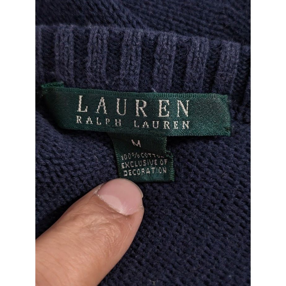 Ralph Lauren o1rshd1 CC20 Sweater in Blue Size US M / EU 48-50 / 2 - 16 Thumbnail