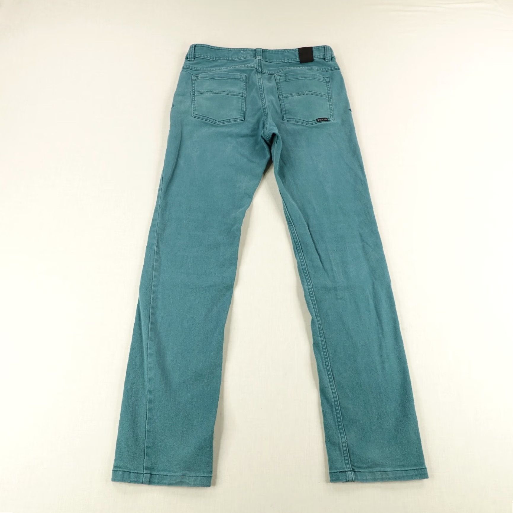 Prana VINTAGE Prana Jeans Mens 30 Slim Fit Denim Organic Cotton Blend Pants Green 2000s Mens Size US 30 / EU 46 - 4 Thumbnail