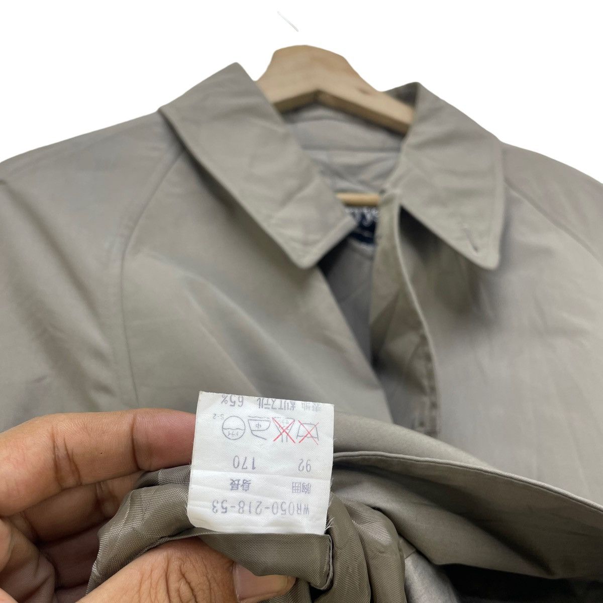 Burberry × Designer × Vintage Vintage Burberry Long Coat Jacket Size US M / EU 48-50 / 2 - 3 Thumbnail