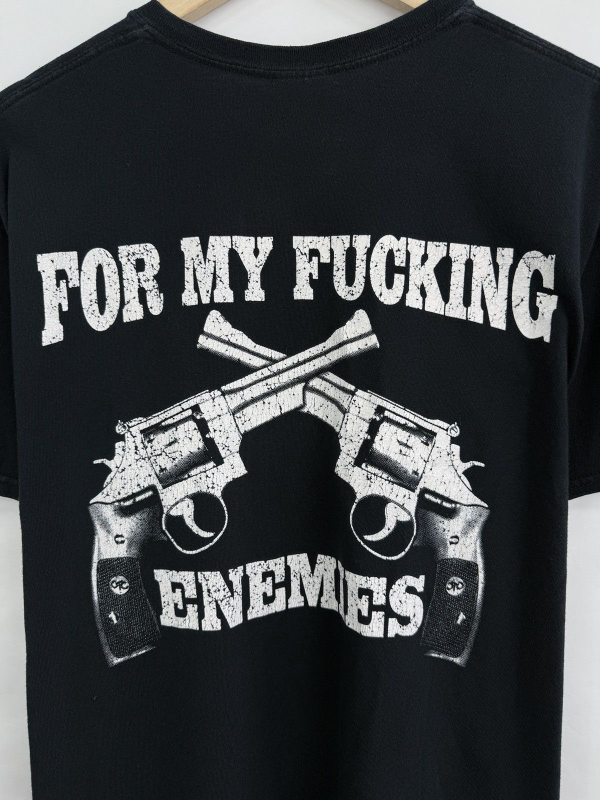 Gildan 🇺🇸 Vintage Y2K Madboll For My Enemies Hardcore Punk T-Shirt Size US L / EU 52-54 / 3 - 9 Thumbnail