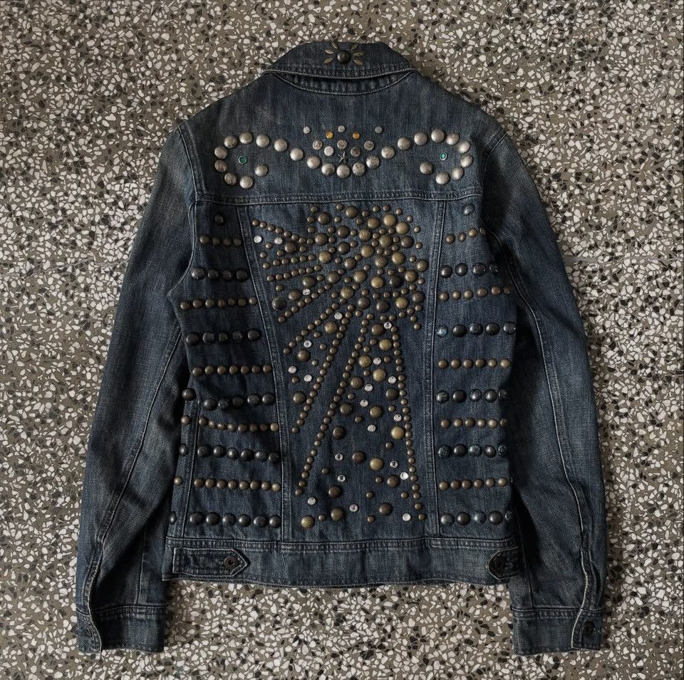 Dolce & Gabbana Dolce and Gabbana studded denim jacket Size US S / EU 44-46 / 1 - 3 Thumbnail