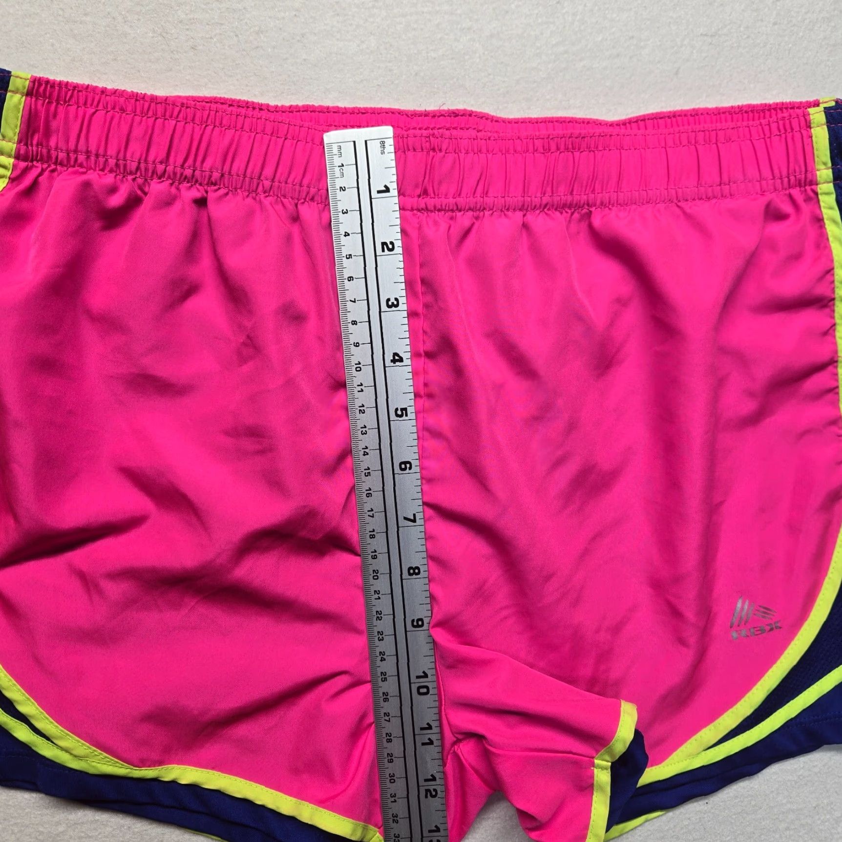 Vintage RBX Running Shorts Pink Elastic Adult Women's Size L Large Size 36" / US 14 / IT 50 - 7 Thumbnail