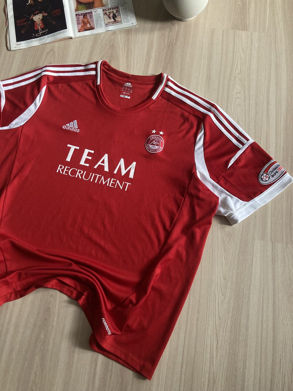 Adidas Vintage Adidas Aberdeen Williamson Formotion Jersey Soccer Size US XXL / EU 58 / 5 - 4 Thumbnail