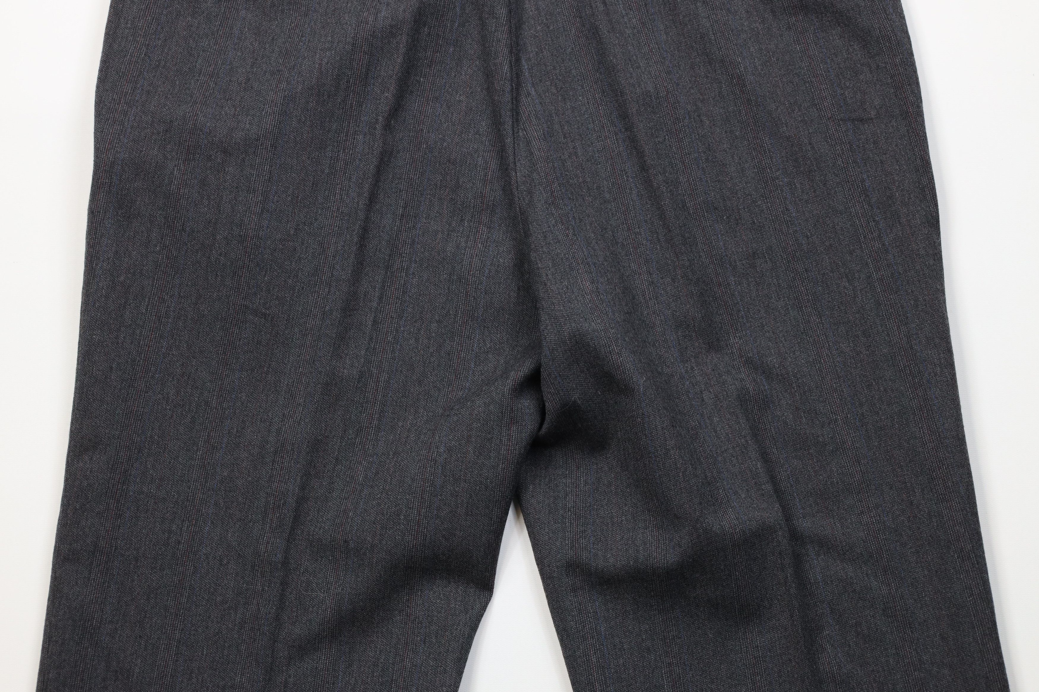 Vintage Vintage 70s Streetwear Striped Wide Leg Chino Pants Gray Size US 40 / EU 56 - 12 Thumbnail
