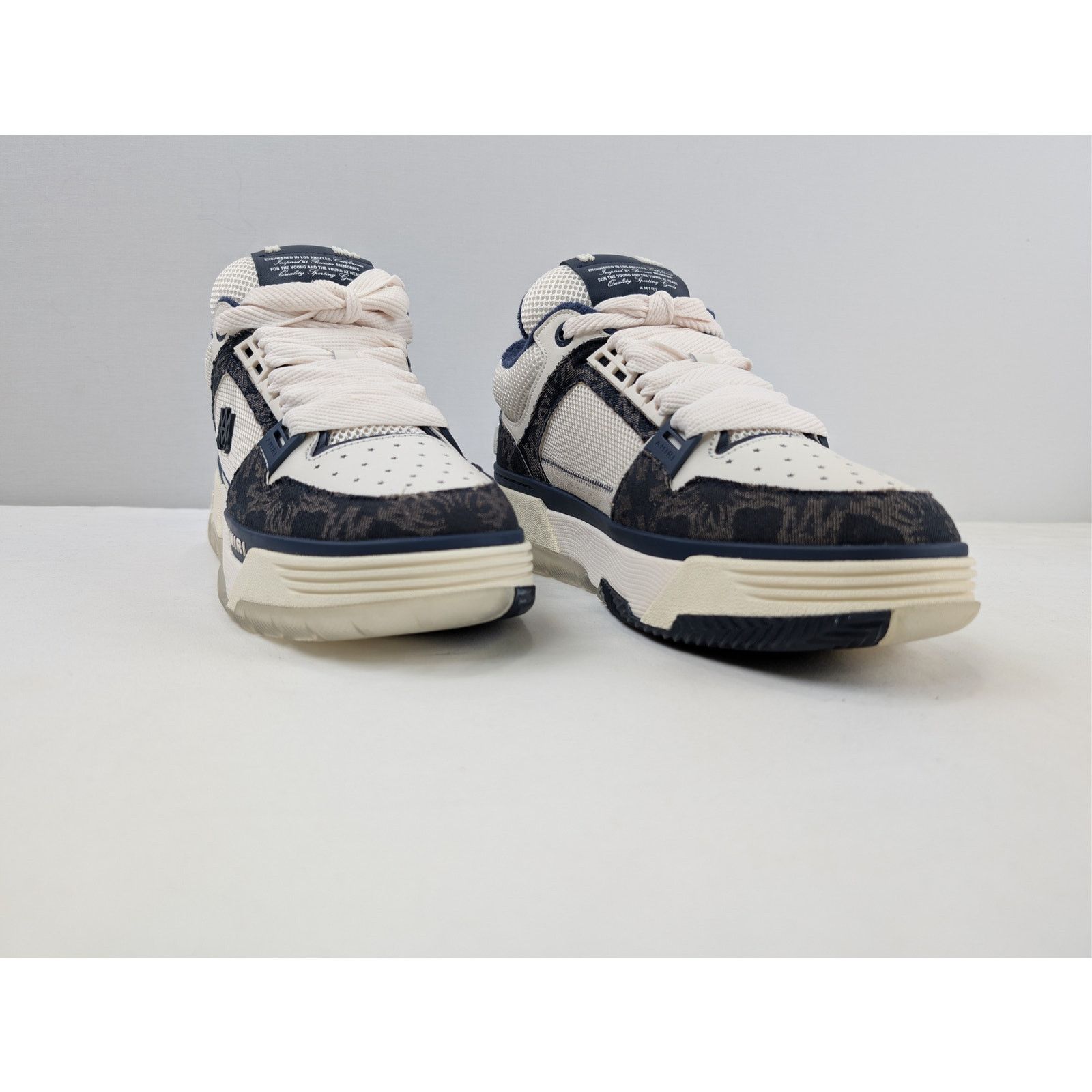 Amiri o1rshd1 MA Quad MA-1 Sneakers in Midnight Indigo Size US 14 / EU 47 - 6 Thumbnail