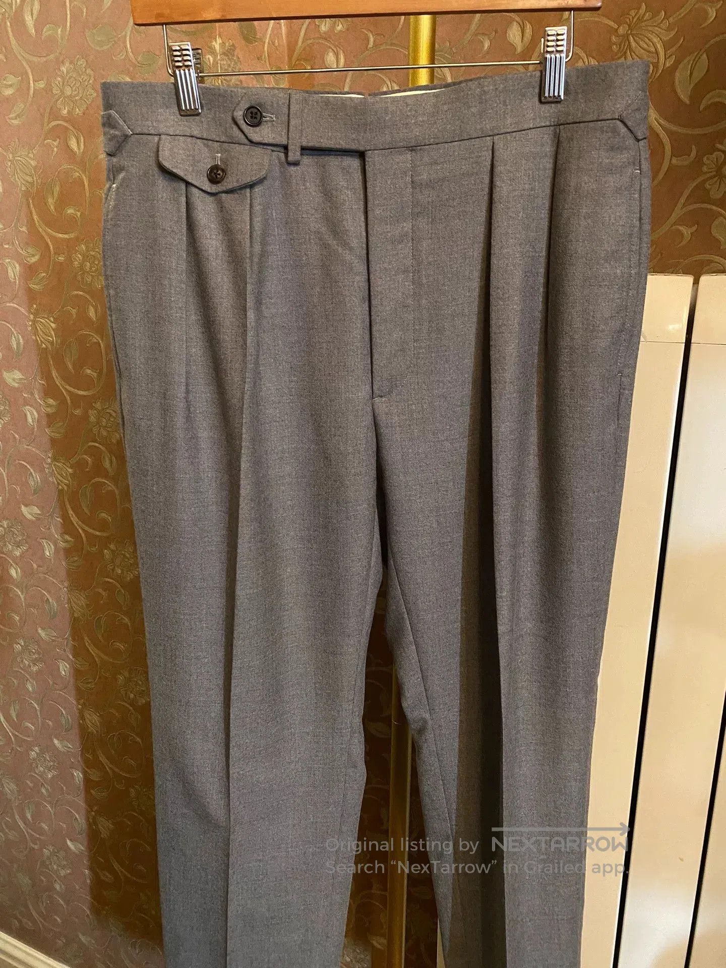 Ralph Lauren Purple Label Ralph Lauren Purple Label Wool Trousers. Size US 32 / EU 48 - 4 Thumbnail