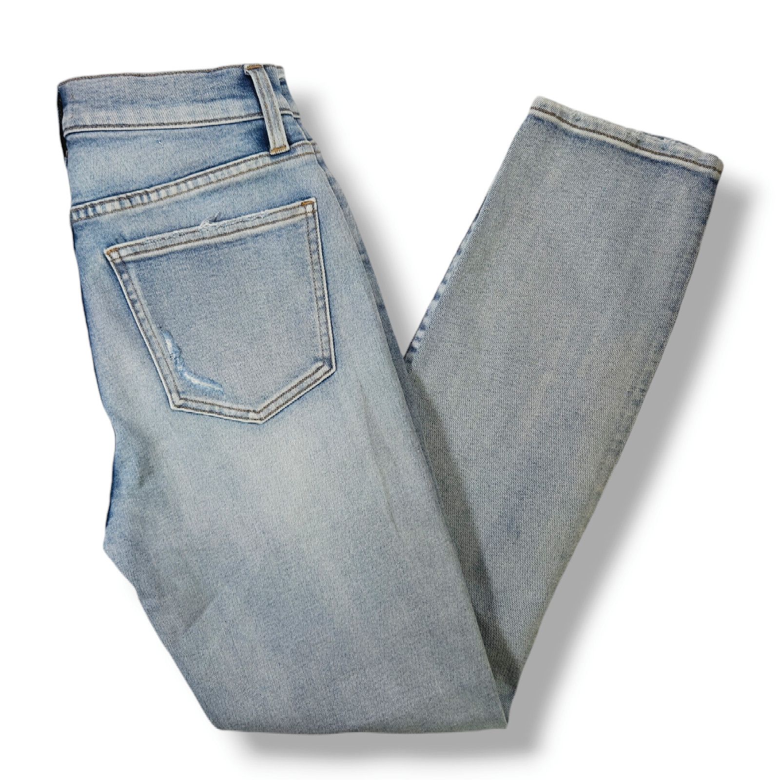 Pistola NWT Pistola Aline Distressed Skinny Ankle Jeans Sz. 26x27 Size 26" / US 2 / IT 38 - 2 Thumbnail